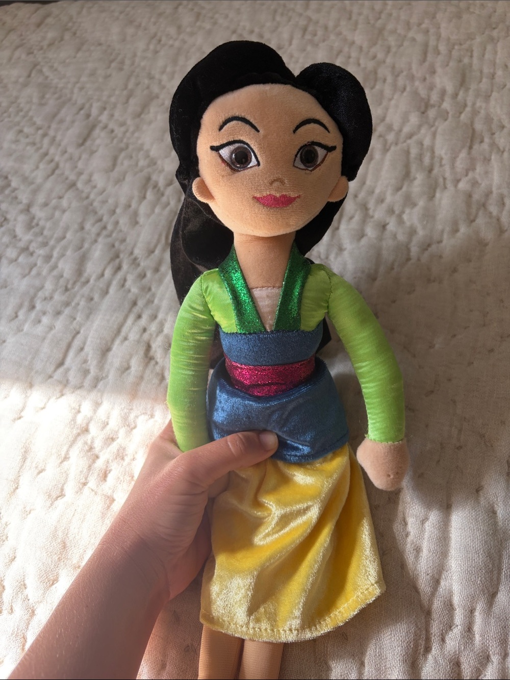 EUC Disney Mulan plush Doll